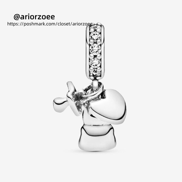 Pandora Baby Teddy Bear Dangle Charm - Picture 3 of 6